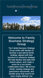 Mobile Screenshot of familybusinessstrategygroup.com